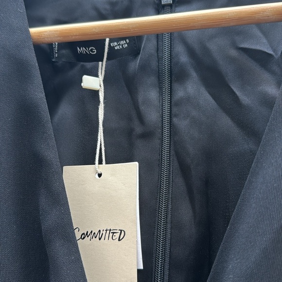 MNG mango, S, dressy long black pant suit, never worn - Picture 2 of 6